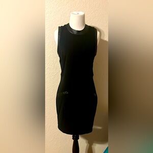 Express Black Sleeveless Sheath Mini Dress